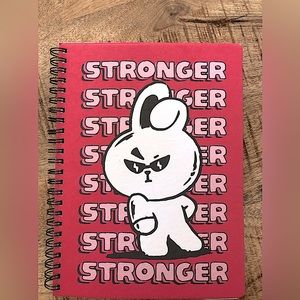 bunny inspirational notebook